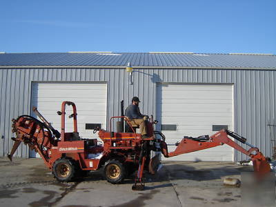 2001 ditch witch 5110 trencher backhoe cable plow deutz