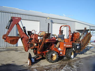 2001 ditch witch 5110 trencher backhoe cable plow deutz