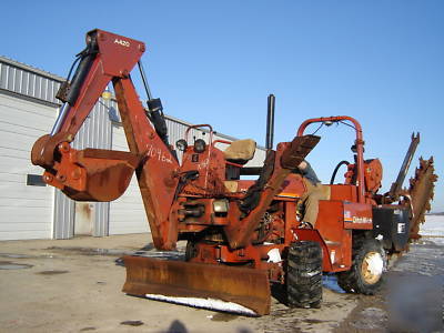 2001 ditch witch 5110 trencher backhoe cable plow deutz