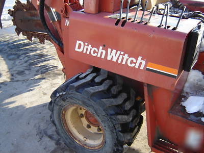 2001 ditch witch 5110 trencher backhoe cable plow deutz