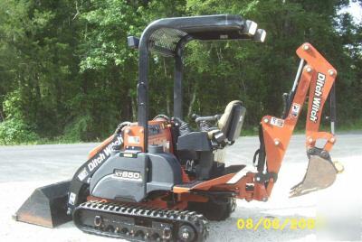 2006 ditch witch 850XT skid steer / backhoe