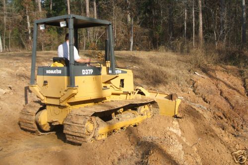 96 komatsu D37P lgp joystick controls 6-way blade