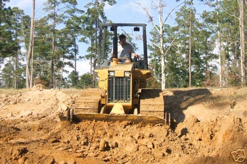 96 komatsu D37P lgp joystick controls 6-way blade