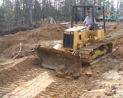 96 komatsu D37P lgp joystick controls 6-way blade