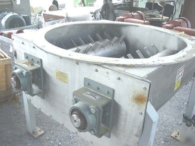 Acrison bin unloader lumpbreaker stainless steel