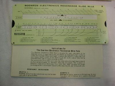 Boonton coil & resonance + reactance + ohms calculators