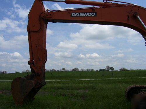 Excavator- 1997 daewoo solar sl 280 lc iii excavator