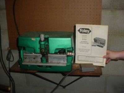 Foley hand, circular, and band saw sharpening machines