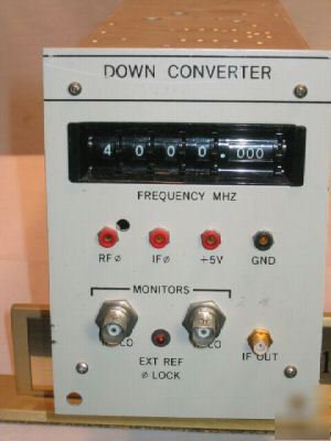 Frequency if rf down converter