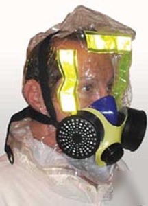 IevacÂ® toxic gas emergency fire escape hood face mask