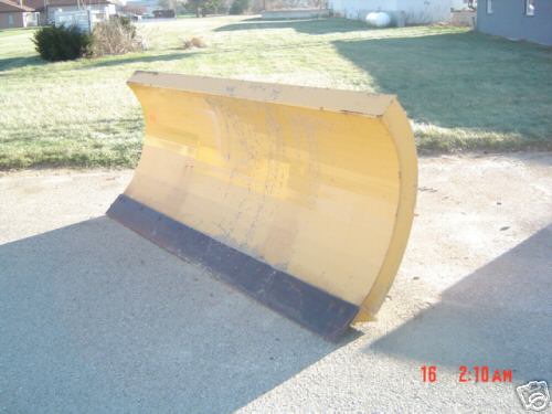 John deere 670 grader snow plow /dozer blade monroe eq