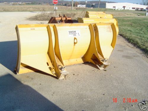 John deere 670 grader snow plow /dozer blade monroe eq