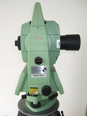 Leica tcrp tcra 1105 + prismless robotic total station