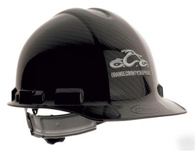 New orange county choppers carbon fiber hard hat 