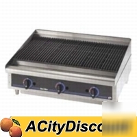 New star-max 36IN radiant gas char-broiler