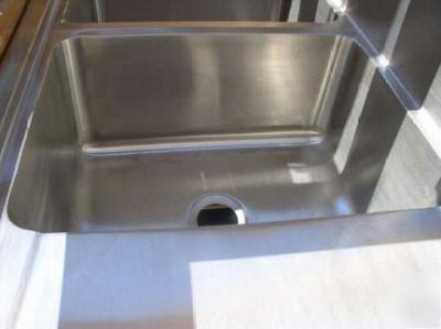 New elkay nsf tripple compartment w/ int. drainboards