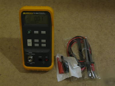 New fluke 713 100G pressure calibrators & leads