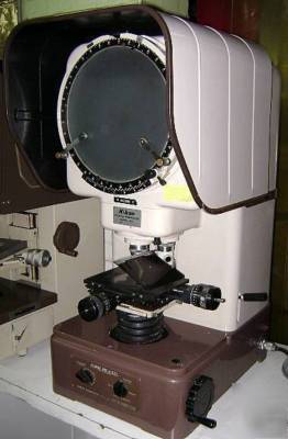 Nikon 6C vert beam profile projector optical comparator