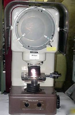 Nikon 6C vert beam profile projector optical comparator