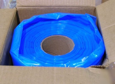300CT. 20.5 x 35 blue plastic poly bags heavy duty 3MIL