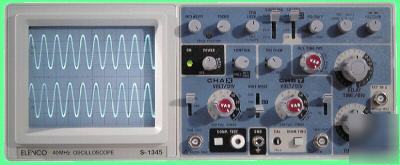 40MHZ dual trace, delayed sweep: model s-1345