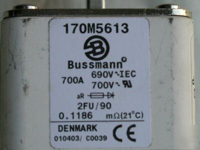 Bussman square fuse 700 amp