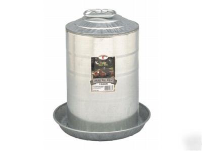 Chicken / poultry waterer 5 gallon galvanized