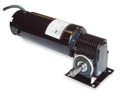 Dayton electric gearmotor, 60RPM, 90VDC