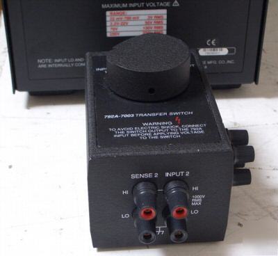 Fluke 792A ac/dc transfer standard calibrator 