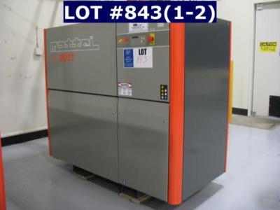 Mattei air compressor AC2037, 480 vac, 3-pphase, 50HP 