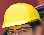 New bump cap vented hard hat, north safety - yellow