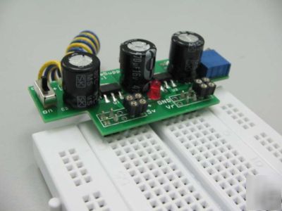 New multi-v power supply for breadboard project kit aaa