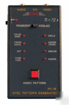 New ntsc video / audio generator composite s-video out