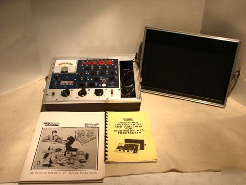 Nice modern eico 635 tube tester start at $1