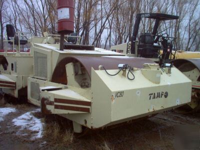 Tampo rs-188A double drum vibratory asphalt roller