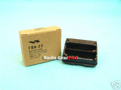 Yaesu vertex standard fba-23 battery case vx-6R, vx-7R