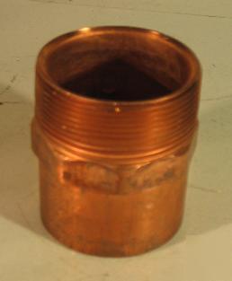  co 2IN mnpt x 2IN t copper pipe adapter qn=5 buysafe