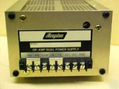 Acopian power supply VTD15-100 gov't surplus