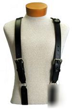 Boston leather turnout suspender