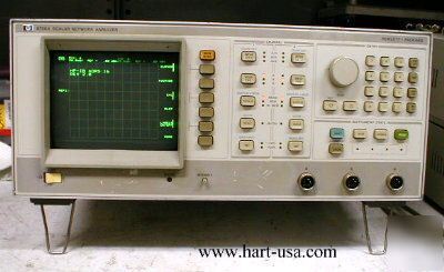 Hp 8756A scalar network analyzer