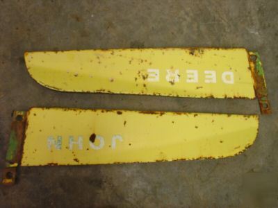 John deere 730 lp gas fuel tank side covers