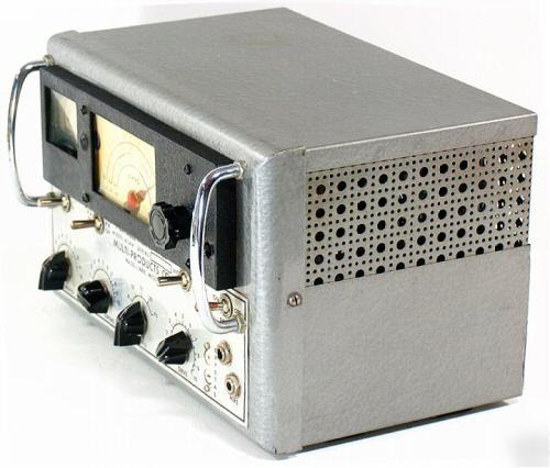 Multi-elmac a-54H hf ham transmitter & psa-500 p/s 