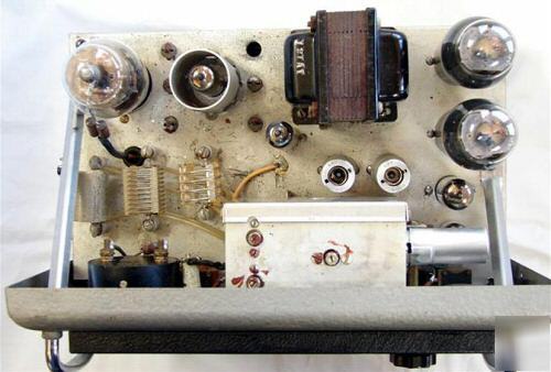 Multi-elmac a-54H hf ham transmitter & psa-500 p/s 