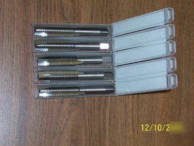 New 5-pack hss metric spiral point taps 3 fl M10 x 1.50