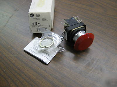 New allen bradley push/pull, red 800T-FXJ6A1