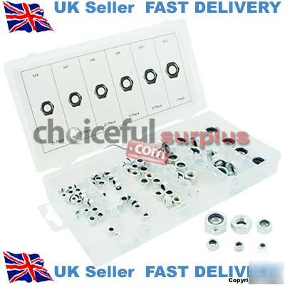 New brand 100-piece locknut assortment