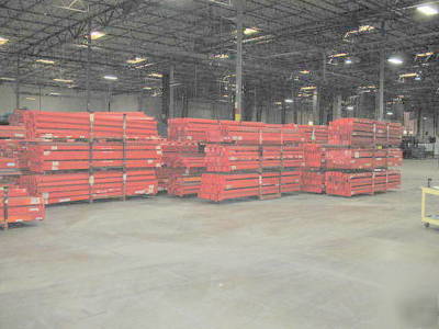 Used pallet racking/beams/wire decking interlake style