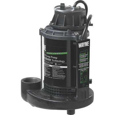 Wayne switch genius submersible sump pump 1/3HP 3450GPH