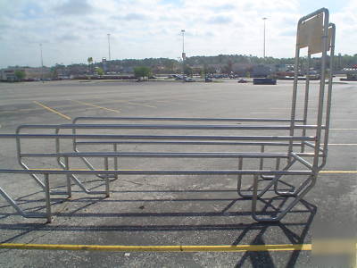 Shopping cart corral for grocery markets 3 for $599