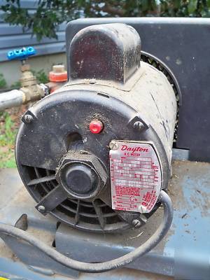 Speedaire air compressor 2Z488 dayton 9K322 